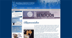 Desktop Screenshot of iglesiacristoviene.ca